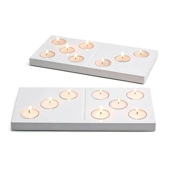 Domino Tealight Candle Holder - Picture 2 of 3